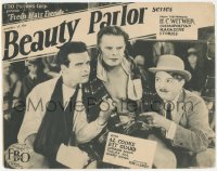 9y0603 FRESH HAIR FIENDS TC 1927 another comedy short from the Secrets of the Beauty Parlor Series!