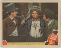 9y0733 GO WEST LC 1940 wacky Groucho & Chico look at Harpo Marx wearing genuine beaver on his head!