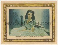 9y0734 GONE WITH THE WIND LC 1939 wonderful Seguso art portrait of Vivien Leigh as Scarlett O'Hara!