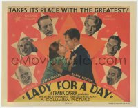 9y0620 LADY FOR A DAY TC 1933 Warren William, May Robson & cast, directed by Frank Capra, ultra rare!