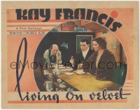 9y0759 LIVING ON VELVET LC 1935 Kay Francis & George Brent dunking donuts at counter, ultra rare!