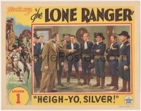 9y0760 LONE RANGER chapter 1 LC 1938 first serial version, Heigh-Yo, Silver, ultra rare full-color!