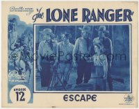 9y0762 LONE RANGER chapter 12 LC 1938 unmasked Lee Powell, Chief Thundercloud as Tonto, Escape!