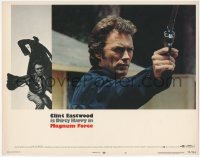 9y0766 MAGNUM FORCE LC #5 1973 best c/u of Clint Eastwood is Dirty Harry pointing his huge gun!