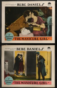 9y1084 MANICURE GIRL 2 LCs 1925 poor Bebe Daniels gets involved with rich man but finds he's married!