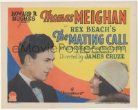 9y0628 MATING CALL TC 1928 early Howard Hughes, Thomas Meighan & Evelyn Brent, Rex Beach, rare!