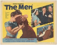 9y0630 MEN TC 1950 very first Marlon Brando, Jack Webb, directed by Fred Zinnemann!