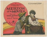 9y0632 MERTON OF THE MOVIES TC 1924 Glenn Hunter, Viola Dana, from George S. Kaufman's play!
