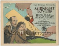 9y0634 MIDNIGHT LOVERS TC 1926 WWI flyer Lewis Stone's wife Anna Q. Nilsson strays but returns!