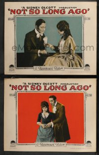 9y1087 NOT SO LONG AGO 2 LCs 1925 fancily dressed Ricardo Cortez romances pretty Betty Bronson!