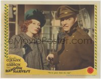 9y0801 RANDOM HARVEST LC 1942 Ronald Colman & Greer Garson haven given their followers the slip!