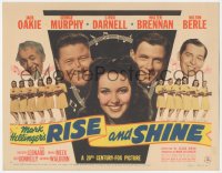 9y0649 RISE & SHINE TC 1941 Linda Darnell, Jack Oakie, George Murphy, Walter Brennan, Berle