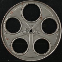 9y0352 FILM REEL misc item 1950s super cool find, hang it on the wall or use as wine rack!