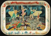 9y0338 GREATEST SHOW ON EARTH tray 1952 great circus art of Cecil B. DeMille as ringmaster!