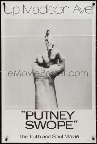 9y1667 PUTNEY SWOPE 1sh 1969 Robert Downey Sr., classic image of black girl as middle finger!