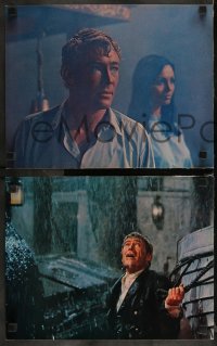 9y1041 LORD JIM 4 roadshow color 11x14 stills 1965 Conrad novel, Peter O'Toole in Far East adventure!