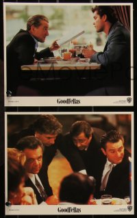 9y1398 GOODFELLAS 8 8x10 mini LCs 1990 Robert De Niro, Joe Pesci, Ray Liotta, Paul Sorvino, Scorsese