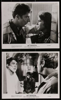 9y1426 GRADUATE 4 8x10 stills 1967 great images of Anne Bancroft, Dustin Hoffman & Katharine Ross!