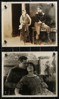 9y1406 LAST OF THE DUANES 7 8x10 stills 1924 cool cowboy western images of Tom Mix & Nixon, Zane Grey