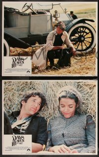 9y0943 DAYS OF HEAVEN 8 LCs 1978 Richard Gere, Brooke Adams, Sam Shepard, directed by Terence Malik!