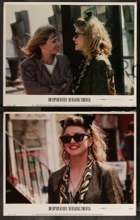 9y0946 DESPERATELY SEEKING SUSAN 8 LCs 1985 Madonna & Rosanna Arquette are mistaken for each other!