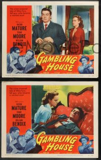 9y0951 GAMBLING HOUSE 8 LCs 1951 Victor Mature as Mike Fury, William Bendix, sexy Terry Moore!