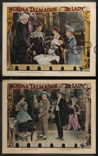 9y1037 LADY 4 LCs 1925 great images of pretty Norma Talmadge, directed by Frank Borzage, ultra rare!