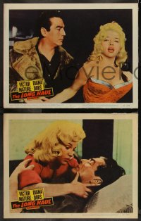 9y1017 LONG HAUL 6 LCs 1957 when Victor Mature breaks down sexy Diana Dors, the thrills are non-stop!