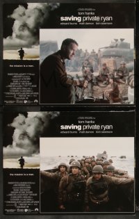 9y0912 SAVING PRIVATE RYAN 12 LCs 1998 Steven Spielberg, Tom Hanks, Tom Sizemore, Matt Damon, Davies!