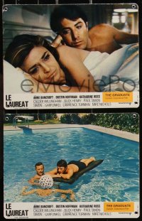 9y0367 GRADUATE 7 Swiss LCs 1968 Dustin Hoffman, Anne Bancroft, Katharine Ross, different!