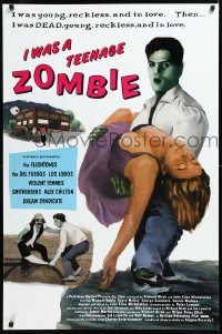 9z1319 I WAS A TEENAGE ZOMBIE 1sh 1987 wacky image, music by Los Lobos, Violent Femmes!