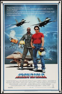 9z1326 IRON EAGLE int'l 1sh 1986 Louis Gossett Jr, Jason Gedrick was born to fly F-16s!