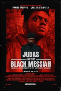 9z1337 JUDAS & THE BLACK MESSIAH int'l advance DS 1sh 2021 AA winner Daniel Kaluuya, Stanfield!