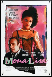 9z1380 MONA LISA 1sh 1986 Neil Jordan, art of Bob Hoskins & sexy Cathy Tyson by Lucinda Cowell!