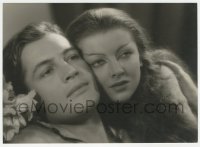 1a0487 MASK OF FU MANCHU deluxe 7.75x10.75 still 1932 best close up of Asian Myrna Loy & Starrett!