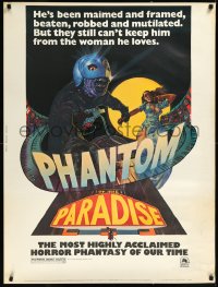 1a2247 PHANTOM OF THE PARADISE 30x40 1974 Brian De Palma, he sold his soul for rock & roll!