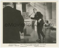 1a1516 GOLDFINGER 8x10 still 1964 Sean Connery as James Bond 007 attacking Harold Sakata as Oddjob!