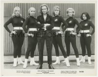 1a1518 GOLDFINGER 8x10.25 still 1964 Honor Blackman with her sexy female team of assassins!