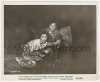 1a1532 INVASION OF THE BODY SNATCHERS 8x10 still 1956 c/u of Kevin McCarthy & Dana Wynter in cave!