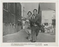 1a1533 INVASION OF THE BODY SNATCHERS 8x10 still 1956 Kevin McCarthy & Dana Wynter running in alley!