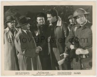 1a1543 MAN FROM PLANET X 8x10.25 still 1951 Edgar Ulmer, Robert Clarke & men with soldiers!