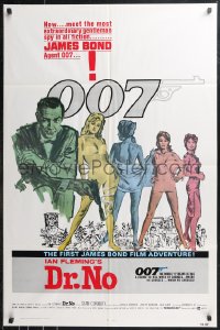 1a1150 DR. NO 1sh R1980 Sean Connery, the most extraordinary gentleman spy James Bond 007!