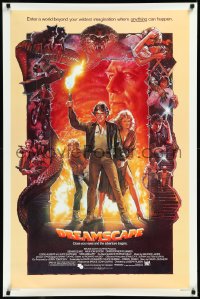 1a2472 DREAMSCAPE 1sh 1984 Drew Struzan art of Dennis Quaid & sexy Kate Capshaw!