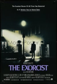 1a2488 EXORCIST 1sh R2000 William Friedkin, Max Von Sydow, Blatty horror classic!