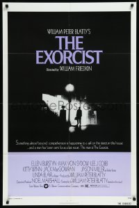 1a1176 EXORCIST 1sh 1974 William Friedkin, Von Sydow, horror classic from William Peter Blatty!