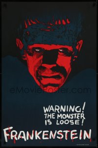 1a2315 FRANKENSTEIN teaser S2 poster 2000 best teaser artwork of Boris Karloff as the monster!