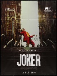 1a0343 JOKER teaser French 1p 2019 Joaquin Phoenix as the infamous DC Comics Batman villain!