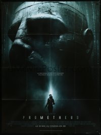 1a0372 PROMETHEUS advance French 1p 2012 Ridley Scott prequel to Alien, they will come for us!