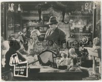 1a0467 M German LC R1960s Fritz Lang child killer classic, image of Peter Lorre with child in shop!