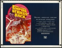 1a2102 EMPIRE STRIKES BACK 1/2sh R1982 George Lucas sci-fi classic, cool artwork by Tom Jung!